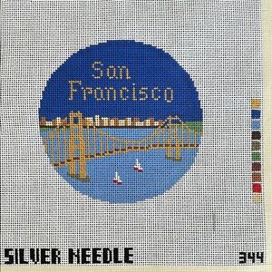 San Francisco ornament Needlepoint Canvas